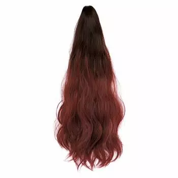 Парик для наращивания One Touch Ponytail, красный [TefuRe] M056WV50DBR-C-RED