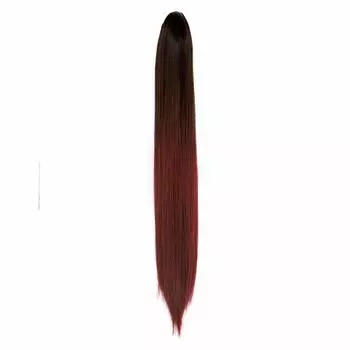 Парик для наращивания One Touch Ponytail, красный [TefuRe] M056ST60DBR-C-RED