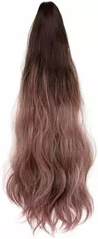 Парик для наращивания волос One Touch Ponytail [TefuRe] M056WV50BLK-A-PNK