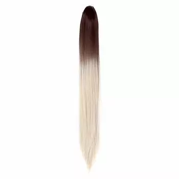 Парик для наращивания волос One Touch Ponytail [TefuRe] M056ST60DBR-O-WHT-A