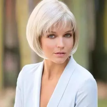 Парик Европейский и Американский парик Женский Блондин Короткие Волосы Косая Челка Парик Головной Убор Cos Парик Головной Убор