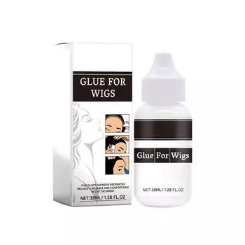 Парик Экологичный Plover Волосы Волосы Кружева Рука Кружева Рука Мягкий Скрытый Легко Сушить Парик Длинные Эффективные Волосы И 1.28FL.OZ/38ML белый