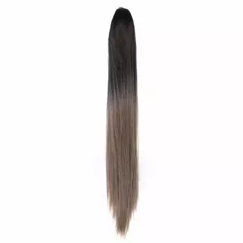 Парик-конский хвостик One Touch серый [TefuRe] M056ST60BLK-GRY