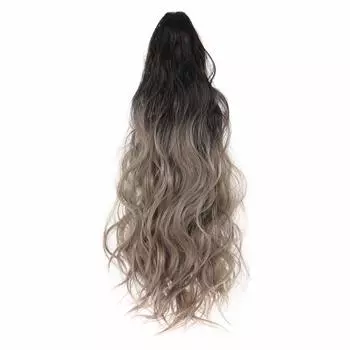 Парик-конский хвостик One Touch серый [TefuRe] M056WV50BLK-GRY