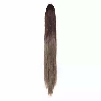 Парик-конский хвостик One Touch серый [TefuRe] M056ST60DBR-GRY