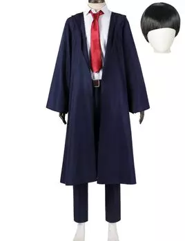 Парик MASHLE включен в комплект Косплей Mash Lemon Косплей Костюм Униформа Трансформация Костюм Школьный Фестиваль Культурный Фестиваль Хэллоуин Сожжен [COSSA] (Маш