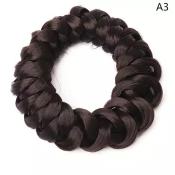 Парик Повязка на голову с хвостиком Эластичная плетеная коса Петли для волос Резинка Фиксатор для укладки Инструменты для укладки Аксессуары для волос