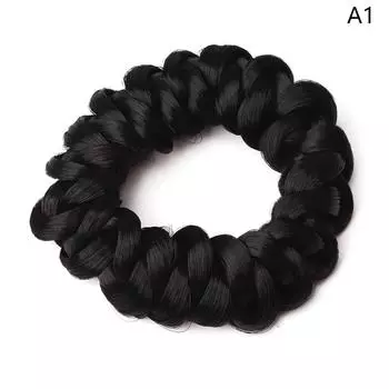 Парик Повязка на голову с хвостиком Эластичная плетеная коса Петли для волос Резинка Фиксатор для укладки Инструменты для укладки Аксессуары для волос