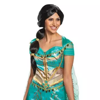 Парик Жасмин костюм Дисней Алладин взрослый парик чёрный