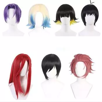 Парики из аниме Blue Lock Bachira Meguru Hyoma Chigiri Nagi Seishiro Isagi Yoichi Mikage Reo Sae Itoshi Kunigami Rensuke, парик для косплея One Size