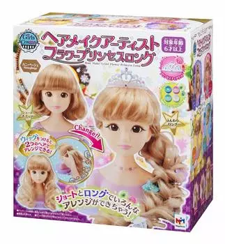 Парикмахер и визажист Flower Princess Long золотой