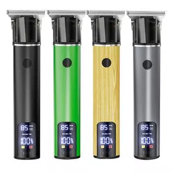 Парикмахерская электрическая машинка для стрижки волос Электрическая машинка для стрижки волос Электрическая машинка для стрижки волос Масло для бритья головы Быстрая зарядка Машинка для стрижки волос для дома золотой