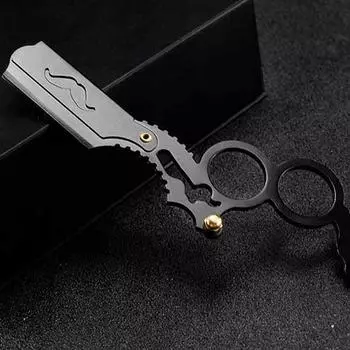 Парикмахерская бритва для стрижки волос, бритвы для бровей, ручные бритвы для депиляции, парикмахерские лезвия для тримминга, инструменты для бритья с прямым лезвием