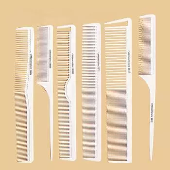 Парикмахерская карбоновая расческа, профессиональная парикмахерская расческа, антистатическая расческа для волос, инструменты для стрижки, парикмахерская расческа для укладки волос