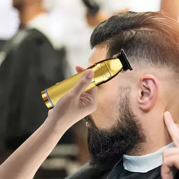 Парикмахерская машинка для стрижки волос электрическая бритва, машинка для стрижки волос с низким уровнем шума, машинка для стрижки волос для white