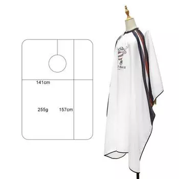 Парикмахерская накидка, милый мультяшный фартук для резки, водонепроницаемый парикмахерский тканевый халат, профессиональный салонный уход за волосами, инструменты для укладки