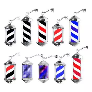 Парикмахерская, парикмахерская, коммерческая деятельность, парикмахерская, знак открытия парикмахерской, настенный светильник для парикмахерской, вращающийся светильник