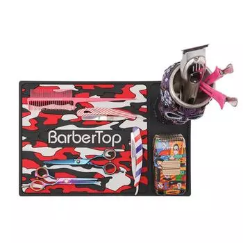 Парикмахерская парикмахерская машинка для стрижки волос коврик для хранения профессиональный нескользящий выпрямитель для волос салон парикмахерский инструмент аксессуар