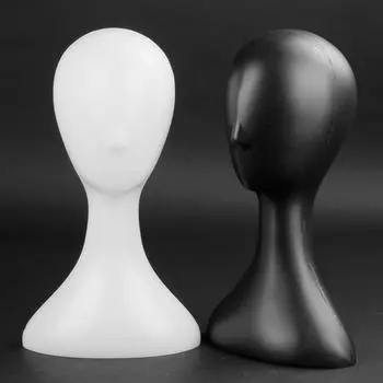 Парикмахерская Практика парикмахерского искусства Обучение человеческой головы с зажимом чёрный