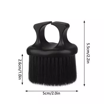 Парикмахерская Профессиональная стрижка Чистка волос Щетка для волос Парикмахерская Щетка для шеи Щетка для укладки бороды Кольцо для бороды синий