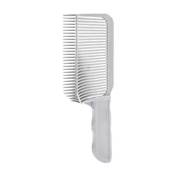 Парикмахерская расческа для выцветания, термостойкая мужская изогнутая растушевка с плоской вершиной, машинка для стрижки волос, направляющая, расческа для стрижки, домашний салон, профессиональные парикмахерские инструменты для укладки 1pc