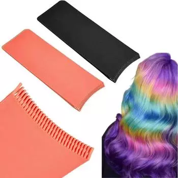 Парикмахерская расческа Кисть для окрашивания волос Доска для балаяжа Аппликатор для мелирования Парикмахерская чёрный