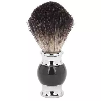 Парикмахерская щетка для бритья бороды с мягкой щетиной для чистки волос на лице и крема для бритья для мужчин