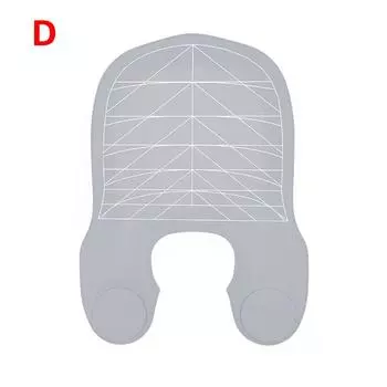 Парикмахерская силиконовая шаль для стрижки волос водонепроницаемая парикмахерская повязка на шею защитная накладка для стрижки волос инструмент для укладки