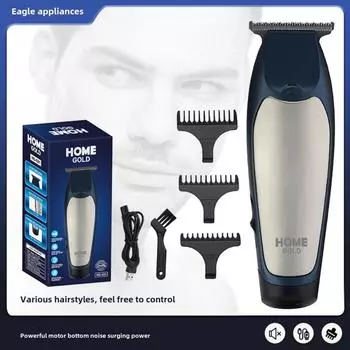 Парикмахерская Специальный Электрический Push Cut Oil Head Push Edge Электрический Fader Бытовой Перезаряжаемый Бесшумный Цифровой Дисплей WS-T99