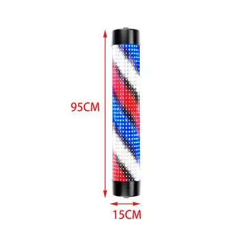 Парикмахерская стойка Водонепроницаемый вращающийся светильник Неоновые вывески для салона красоты Настенное освещение Парикмахерские полоски Светильники