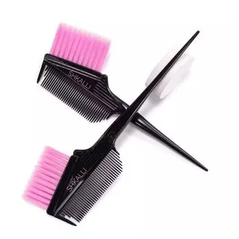 Парикмахерская тонирующая щетка для волос, расческа для хвоста, расческа для окраски волос, сделай сам, краска для волос, кисти для окраски салона