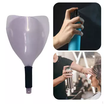 Парикмахерская Защитная Маска для Волос Салон с Ручкой-Губкой Спреи для Стрижки Лак Для Волос чистый