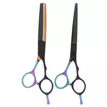 Парикмахерские ножницы из нержавеющей стали, легкий, практичный, легко очищаемый инструмент для стрижки волос для парикмахера Flat