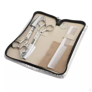 Парикмахерские ножницы/ножницы для стрижки волос, 5 шт., набор инструментов для филировки/текстурирования волос в футляре