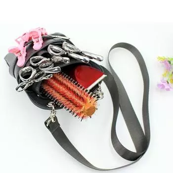 Парикмахерские ножницы, парикмахерский инструмент, кобура, сумка из искусственной кожи, поясная сумка через плечо хаки