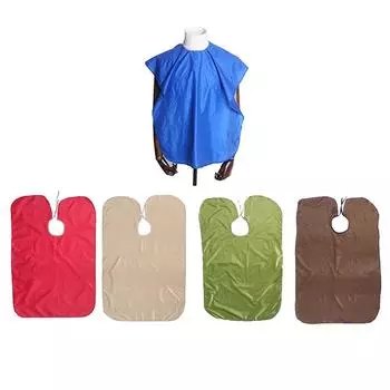 Парикмахерские обертывания для детей, водонепроницаемая накидка для стрижки волос, парикмахерская накидка 90*60cm
