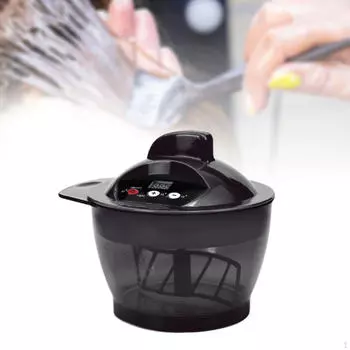 Парикмахерский крем-блендер для окрашивания волос емкостью 320 мл, штекер США 110 В для парикмахеров, многофункциональный чёрный