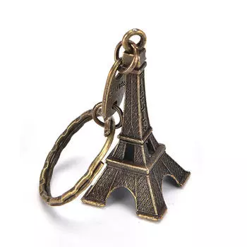 Париж Ретро мини Эйфелева башня модель милый брелок брелок Эйфелева башня фигурки Эйфелева башня брелок