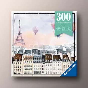 Парижский воздушный шар 300 элементов пазл Ravensburger, популярная корейская настольная игра