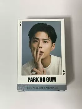 Park Bogum Goods Trump Photo Card Set of 54 Goods Poka Trading Card Photo Card (ПАРКБОГУМ) [Элемент]