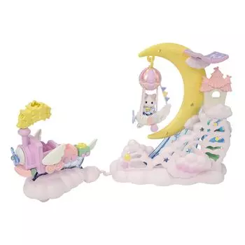 Парк развлечений Sylvanian Families Аттракцион Moonlight Parade Сертификация ST Mark для детей от 3 лет и старше Игрушечный кукольный домик Sylvanian Families EPOCH [Sky