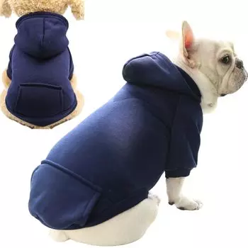 Парка для собак, подходит для маленьких и легко надевается и снимается, зимняя толстовка [Cold Dogs] для собак среднего размера, легкая, ветрозащитная, выкл.