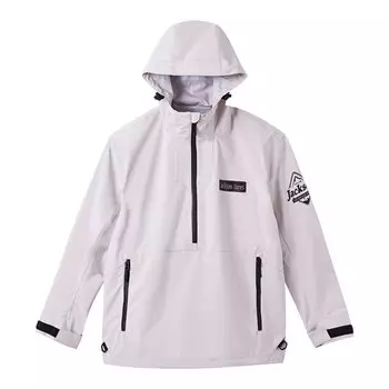 Парка Jackson Durable Water Repellent Half Zip светло-серая M светло-серый