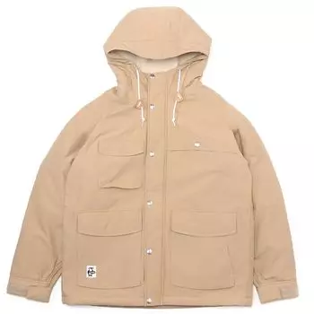 Парка Кемпинг Боа Парка Бежевый L [Chums] Мужская бежевый