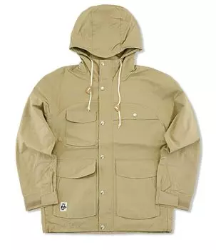 Парка Кемпинг Парка Бежевый 2XL [Chums] Мужская бежевый