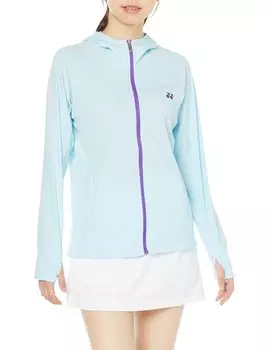 Парка Knit Parka 57076 Aqua Blue L [YONEX] Warm-up Women s (111)