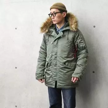 Парка Пальто Мужская зимняя куртка Классическая парка для экстремально холодной погоды Водонепроницаемый съемный искусственный мех вокруг капюшона XS чёрный