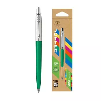 PARKER Ballpoint Pen Jotter Original Sustainable Green CT Medium Point Gel Ink Packaged Regular Imported Product 2183334