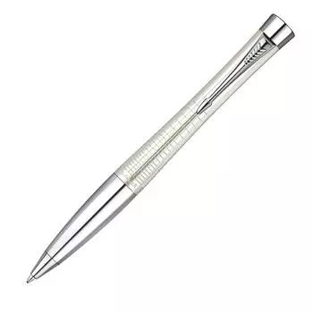 Parker Ballpoint Pen Urban Premium Pearl Metal CT S1134313 Genuine Imported Product Oil-Based