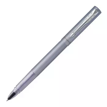 PARKER Ballpoint Pen Vector XL Metallic Silver Blue CT Medium Point Aqueous Gift Box Genuine Imported Product 2159780Z